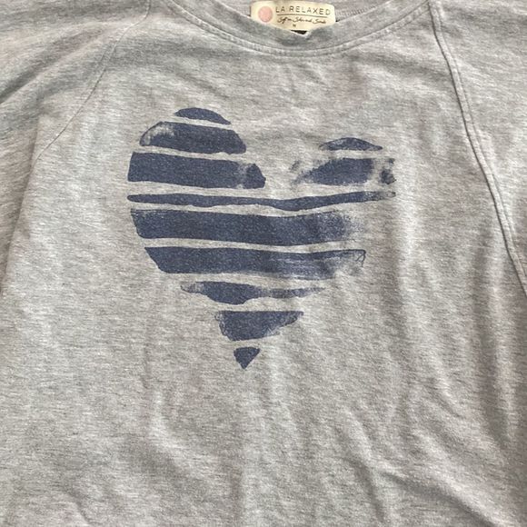 LA RELAXED Semi Cropped Crewneck Sweatshirt - Picture 4 of 4